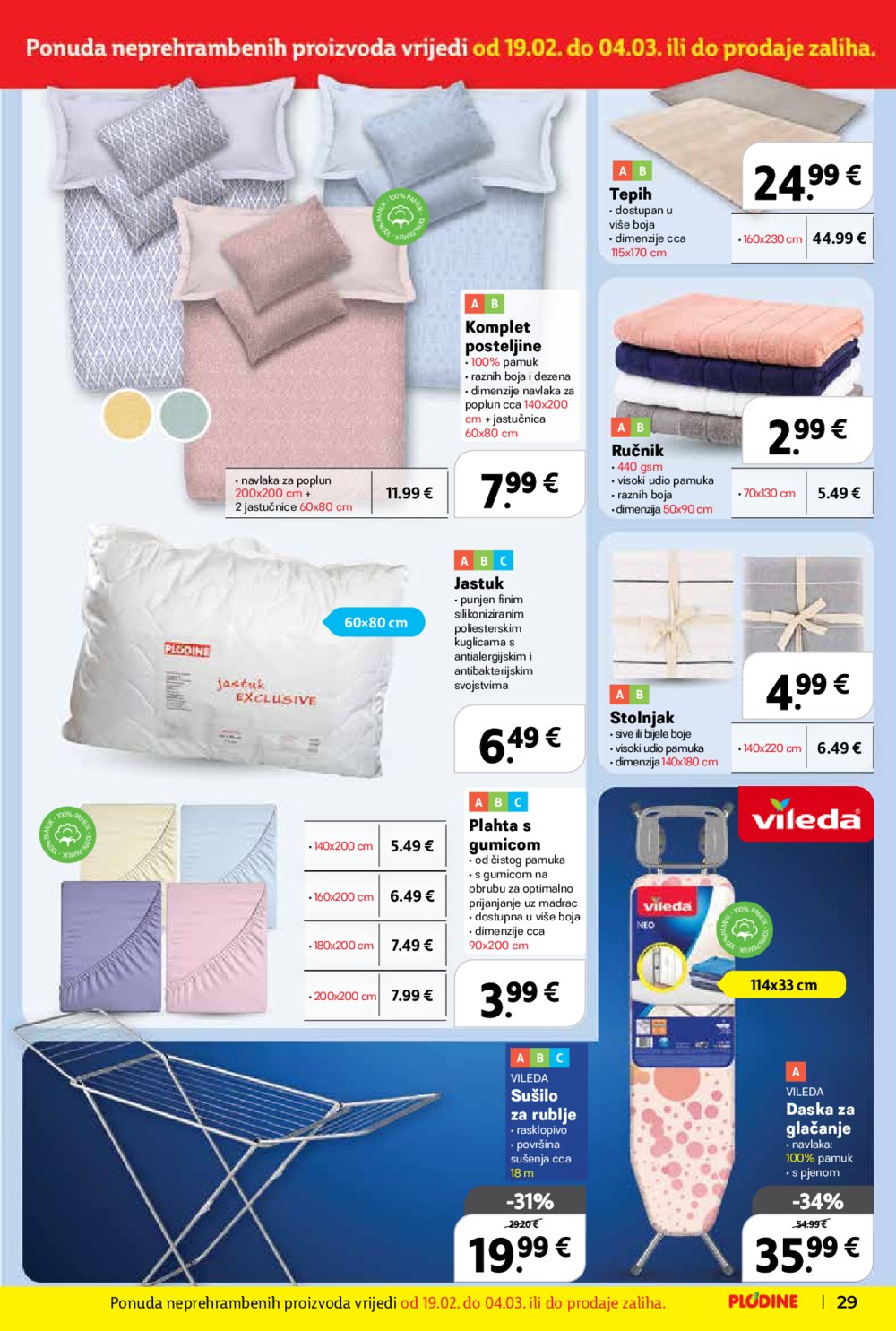 Plodine katalog Akcija 19.02.-25.02.2025.