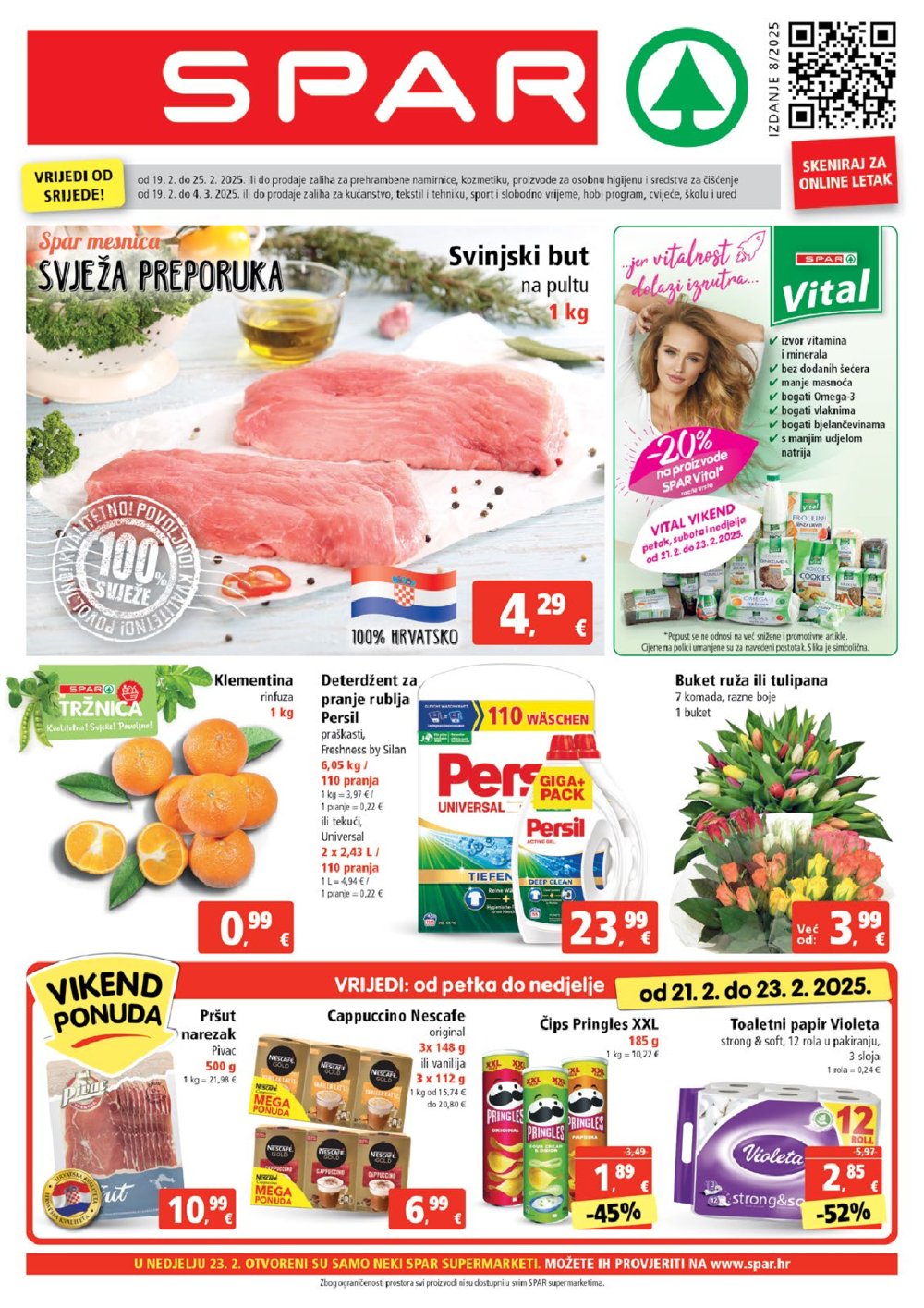 SPAR katalog Akcija 19.02.-25.02.2025.