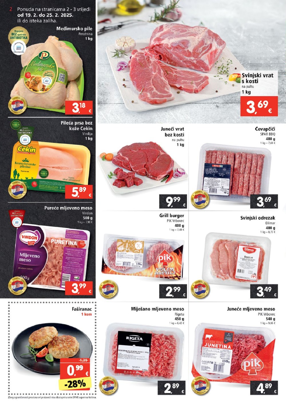 SPAR katalog Akcija 19.02.-25.02.2025.