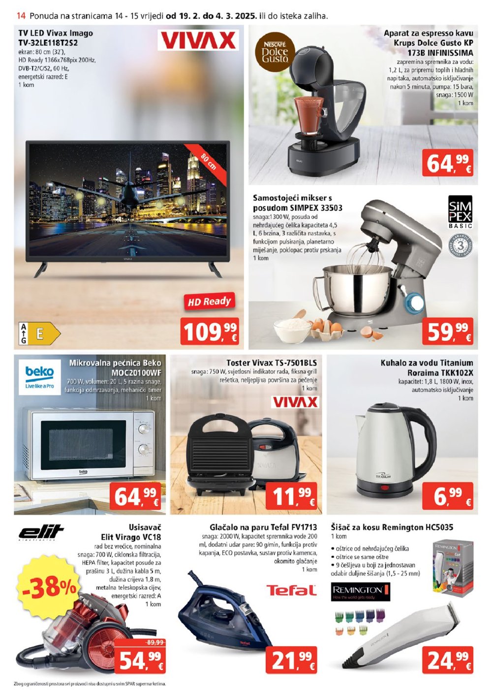 SPAR katalog Akcija 19.02.-25.02.2025.