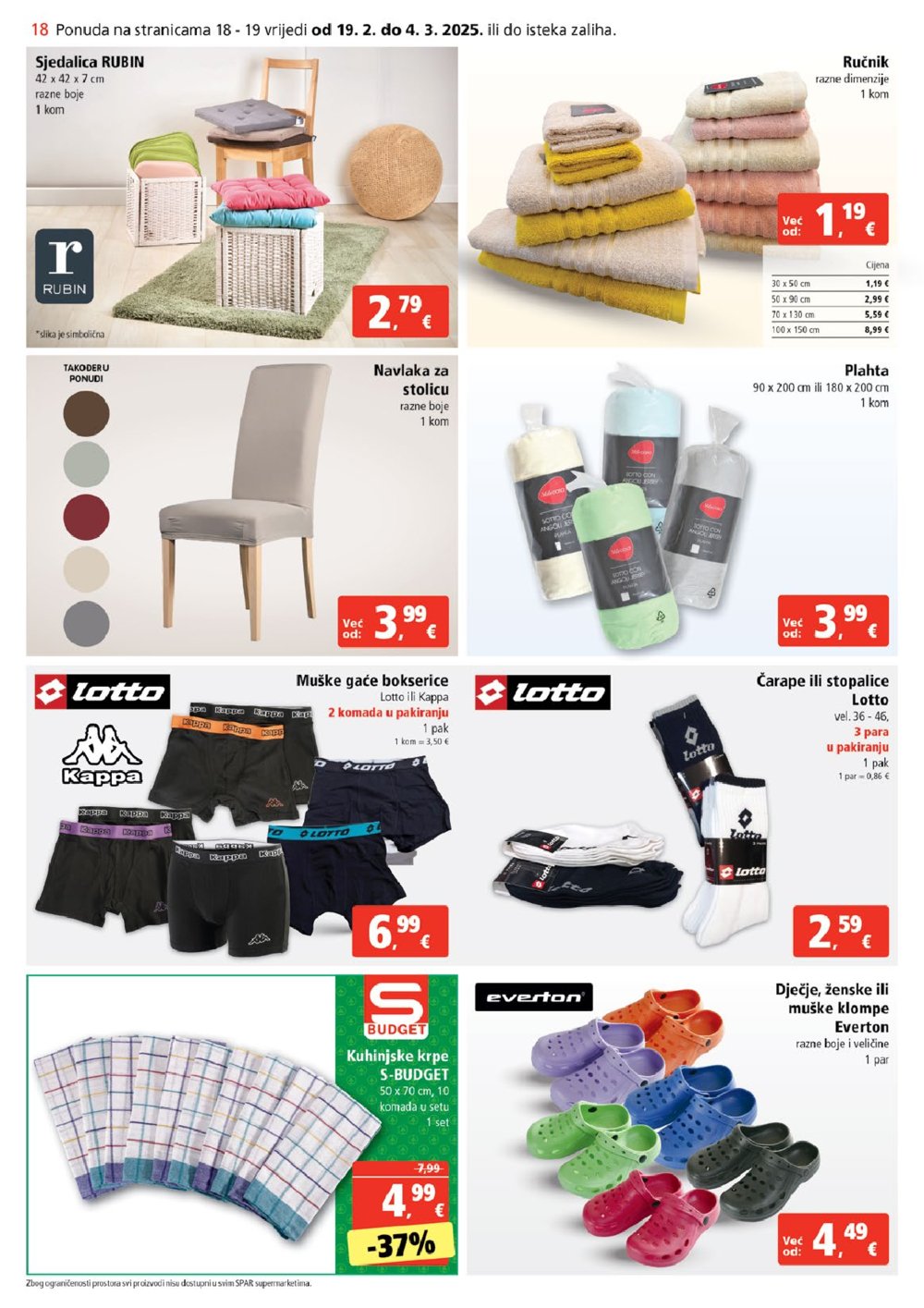 SPAR katalog Akcija 19.02.-25.02.2025.