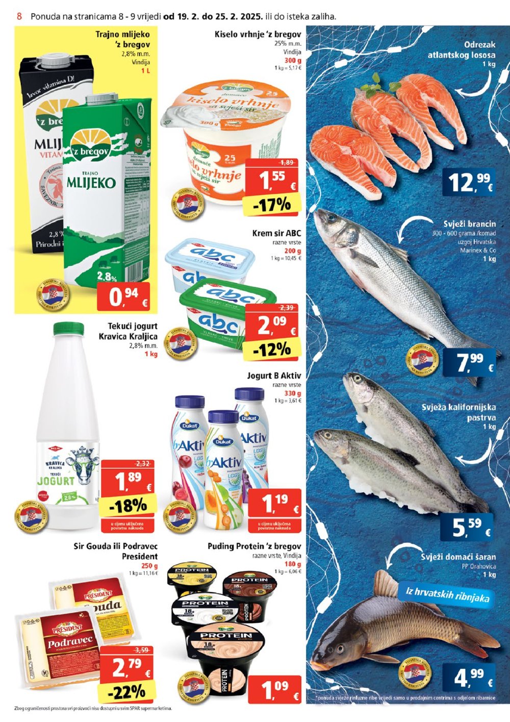 SPAR katalog Akcija 19.02.-25.02.2025.