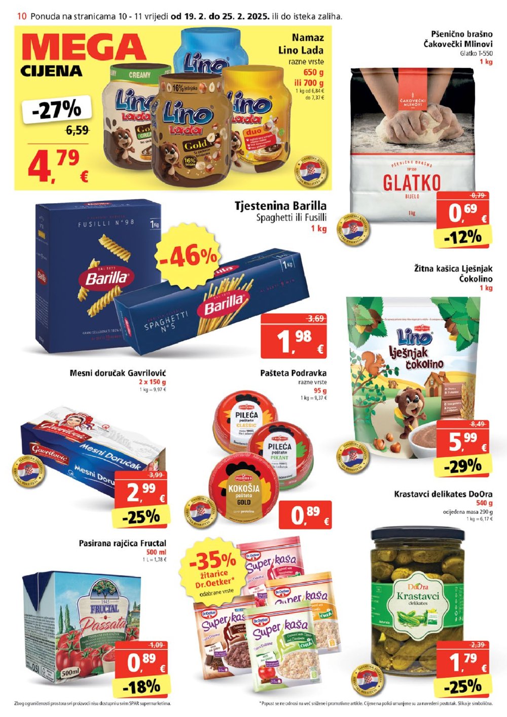 SPAR katalog Akcija 19.02.-25.02.2025.