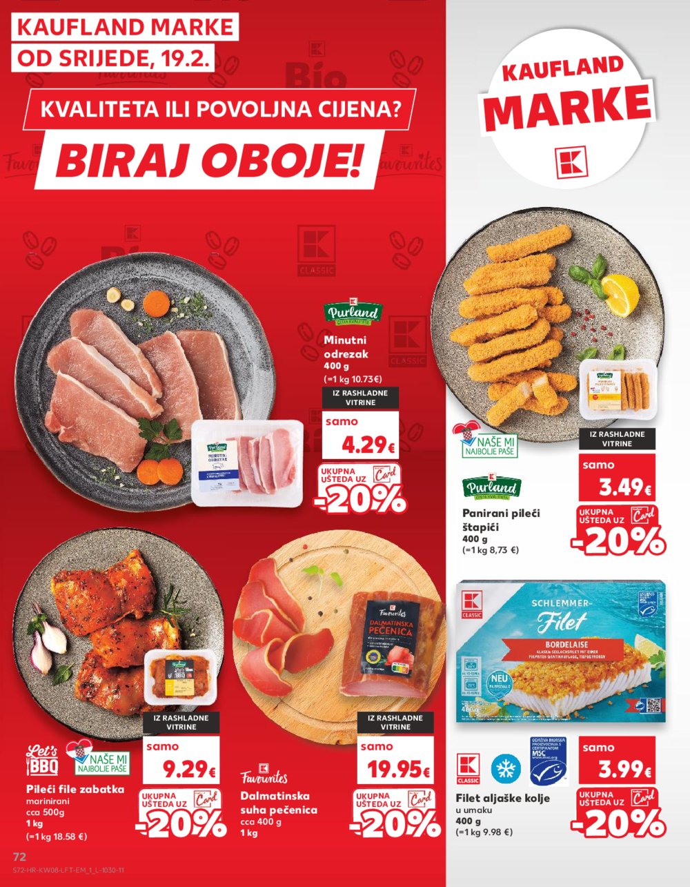 Kaufland katalog Akcija 19.02.-25.02.2025. VG, Ro, Ma, Vu, PO, Vod, DS