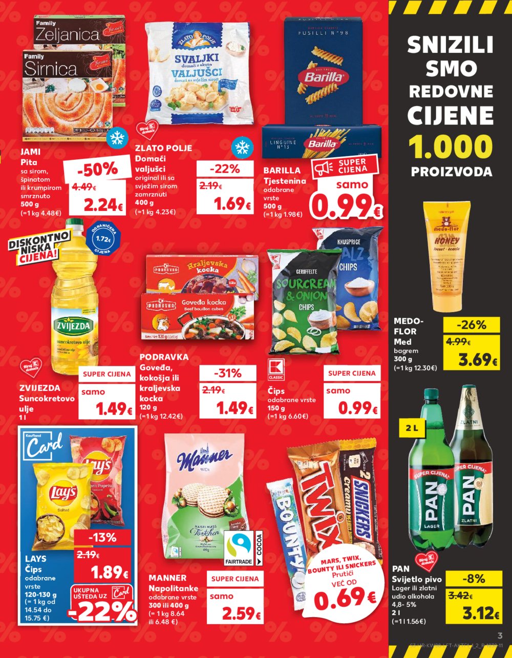 Kaufland katalog Akcija 19.02.-25.02.2025. VG, Ro, Ma, Vu, PO, Vod, DS