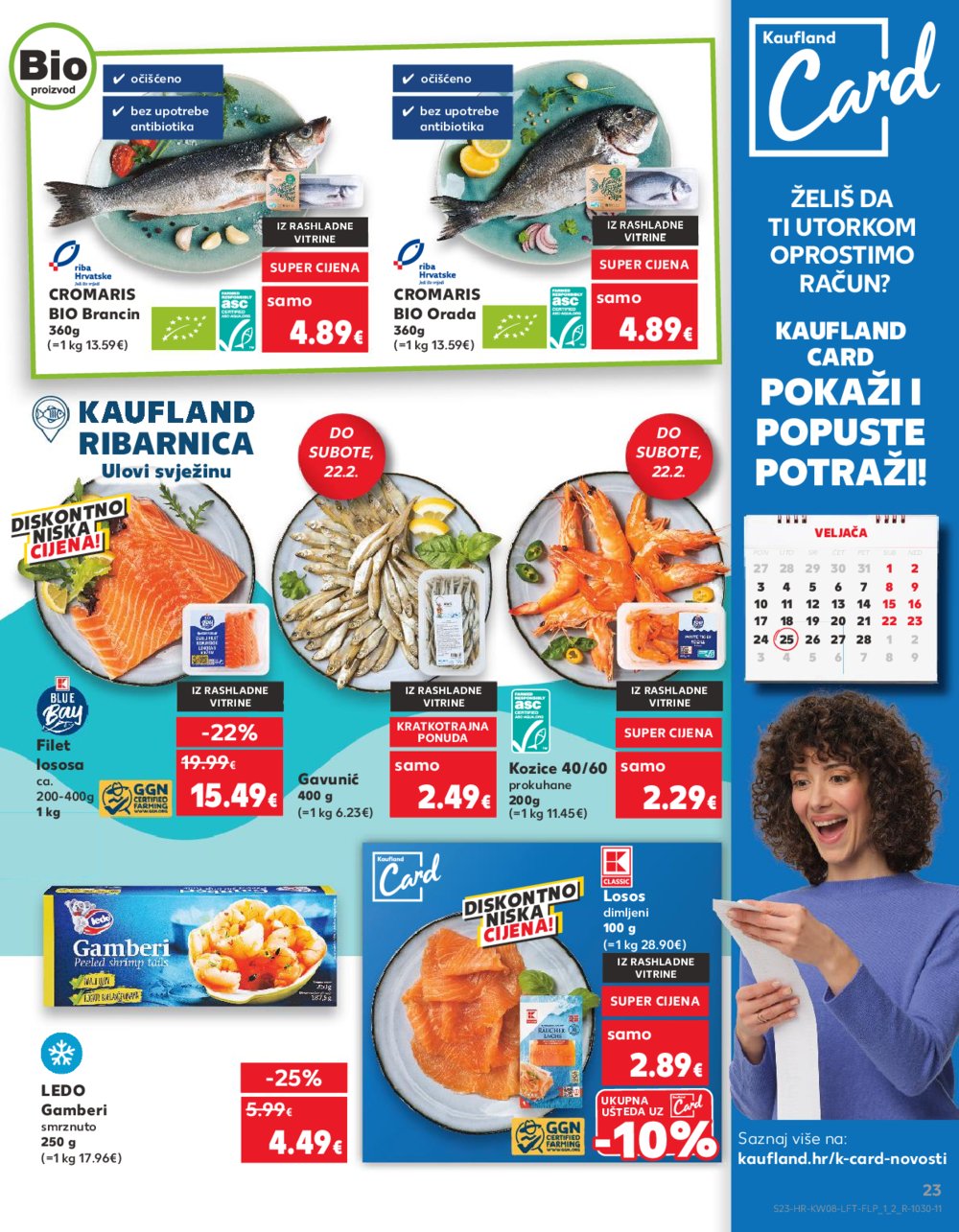 Kaufland katalog Akcija 19.02.-25.02.2025. VG, Ro, Ma, Vu, PO, Vod, DS