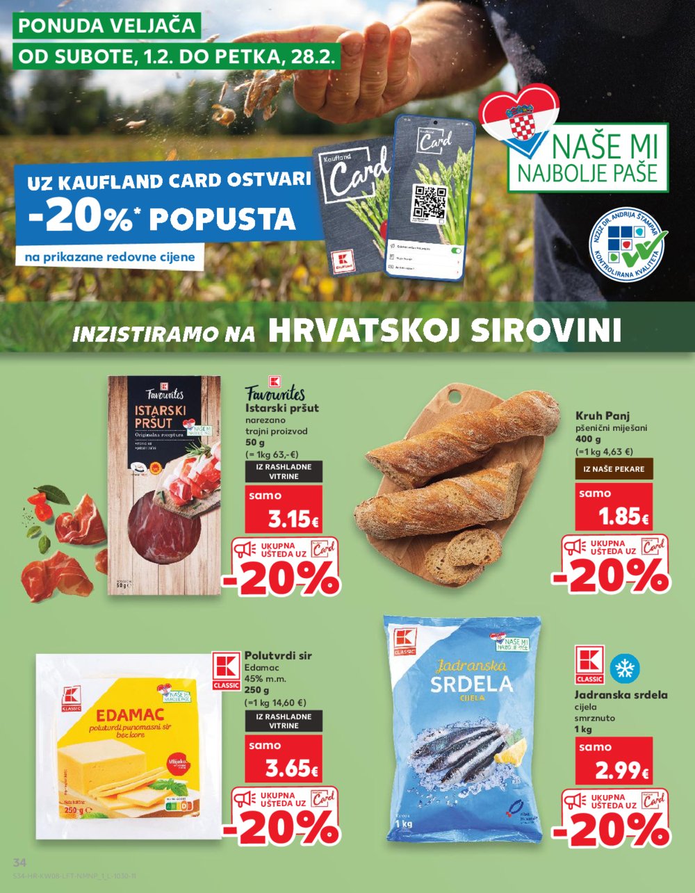 Kaufland katalog Akcija 19.02.-25.02.2025. VG, Ro, Ma, Vu, PO, Vod, DS