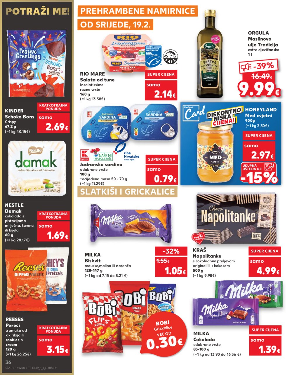 Kaufland katalog Akcija 19.02.-25.02.2025. VG, Ro, Ma, Vu, PO, Vod, DS