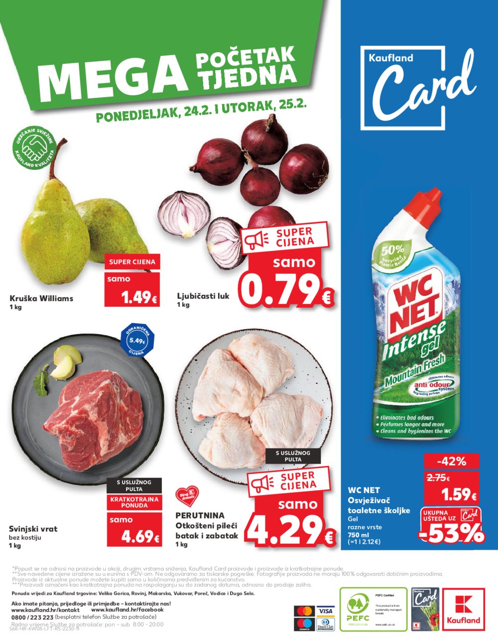 Kaufland katalog Akcija 19.02.-25.02.2025. VG, Ro, Ma, Vu, PO, Vod, DS