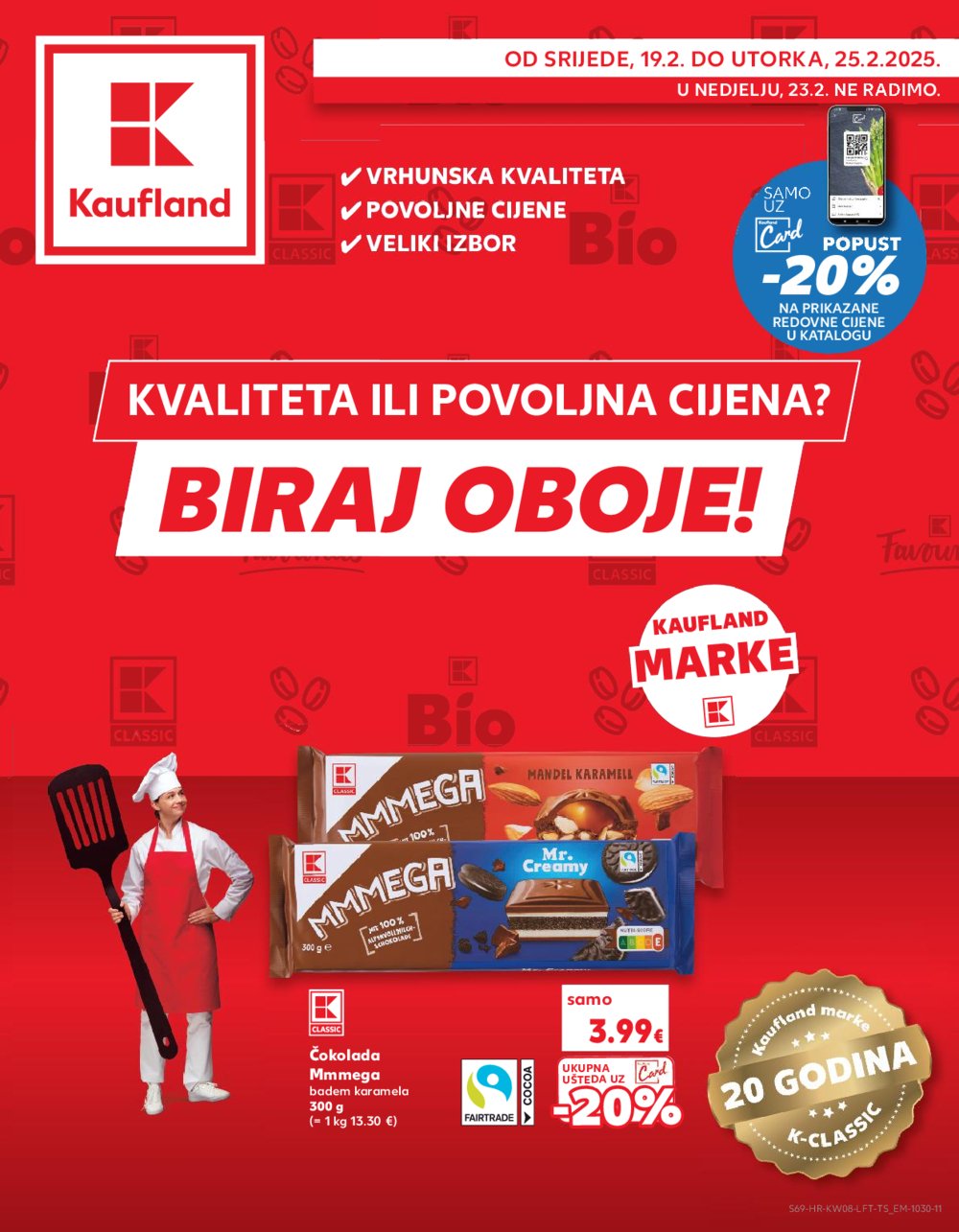 Kaufland katalog Akcija 19.02.-25.02.2025. VG, Ro, Ma, Vu, PO, Vod, DS