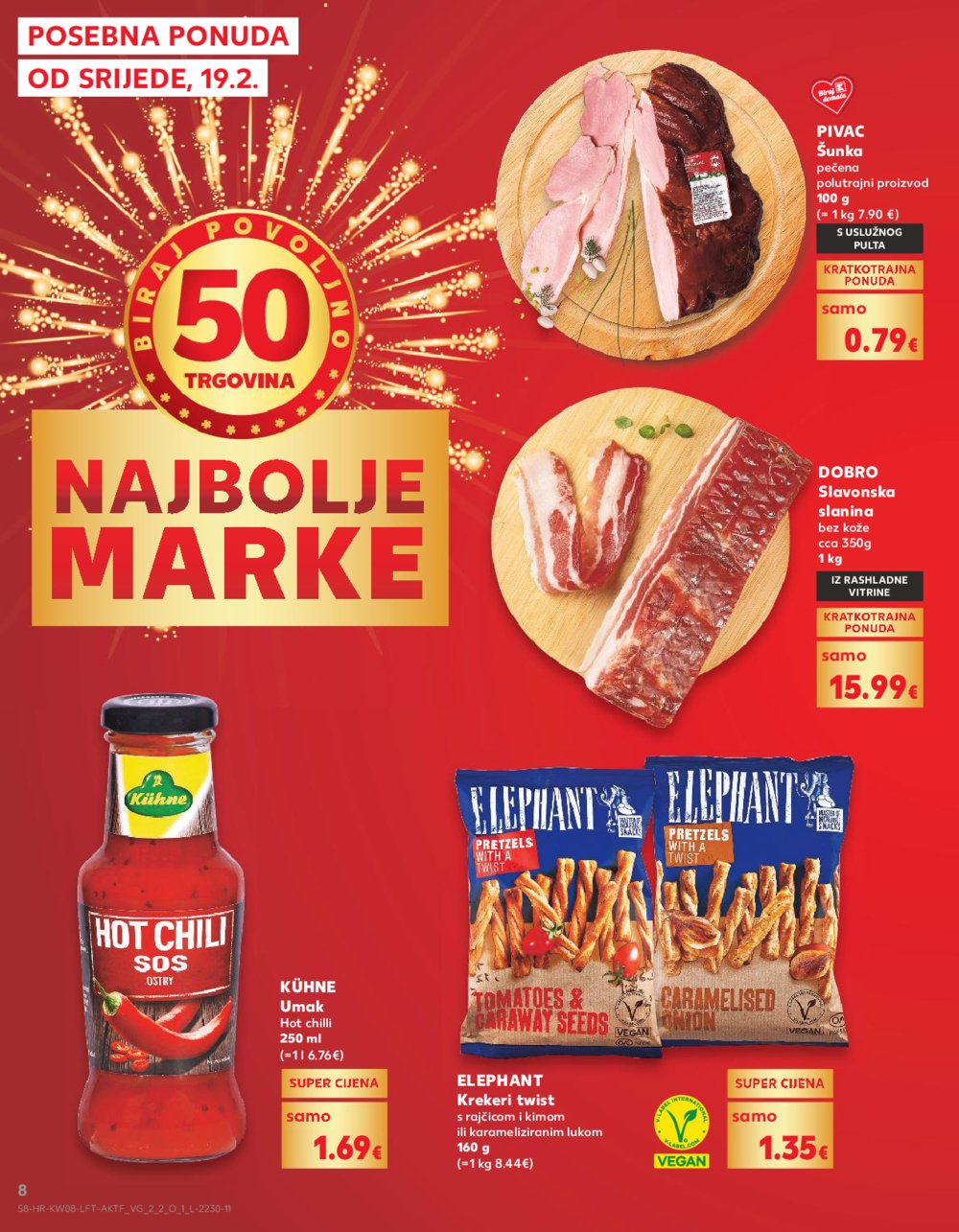 Kaufland katalog Akcija 19.02.-25.02.2025. VG, Ro, Ma, Vu, PO, Vod, DS