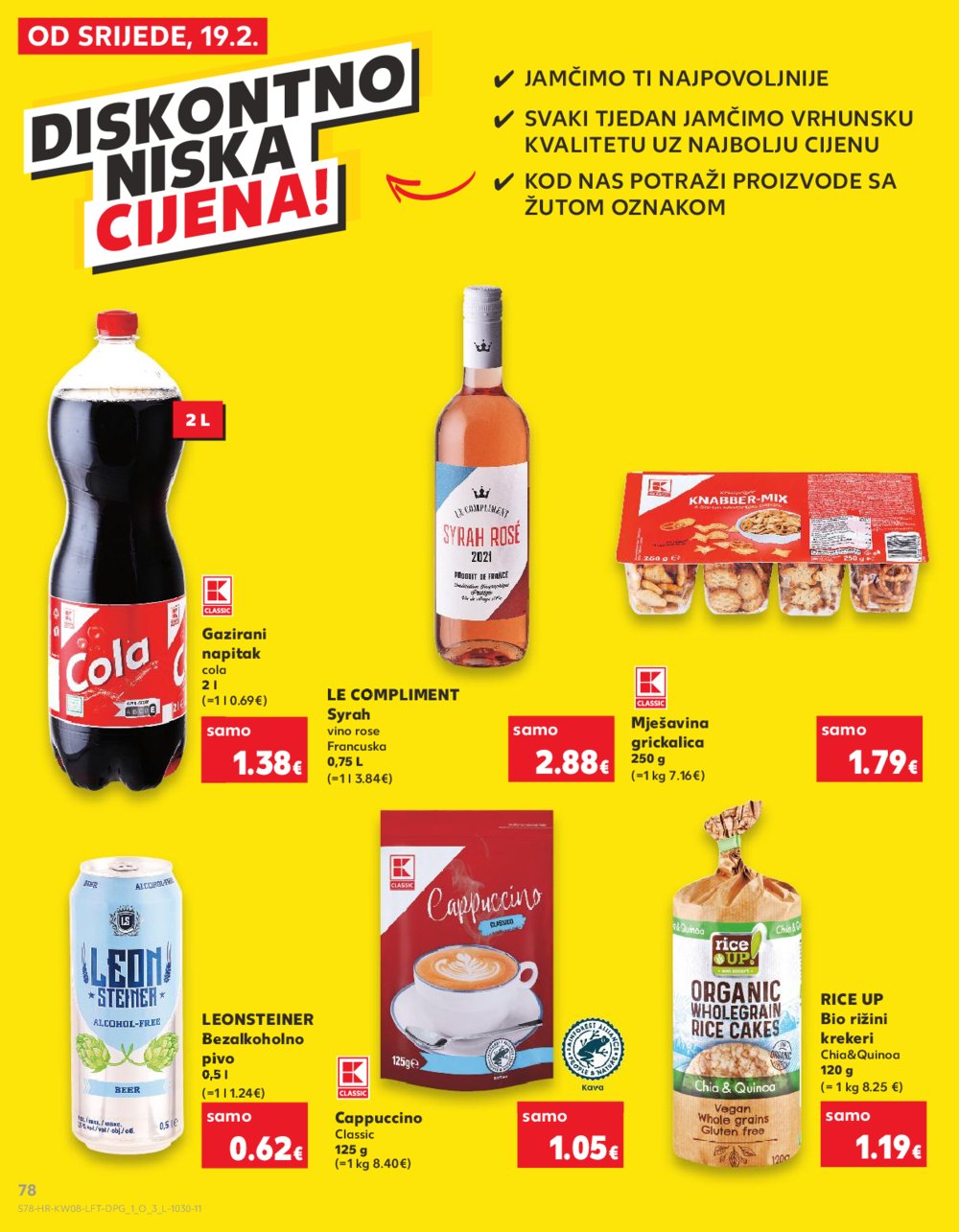 Kaufland katalog Akcija 19.02.-25.02.2025. VG, Ro, Ma, Vu, PO, Vod, DS