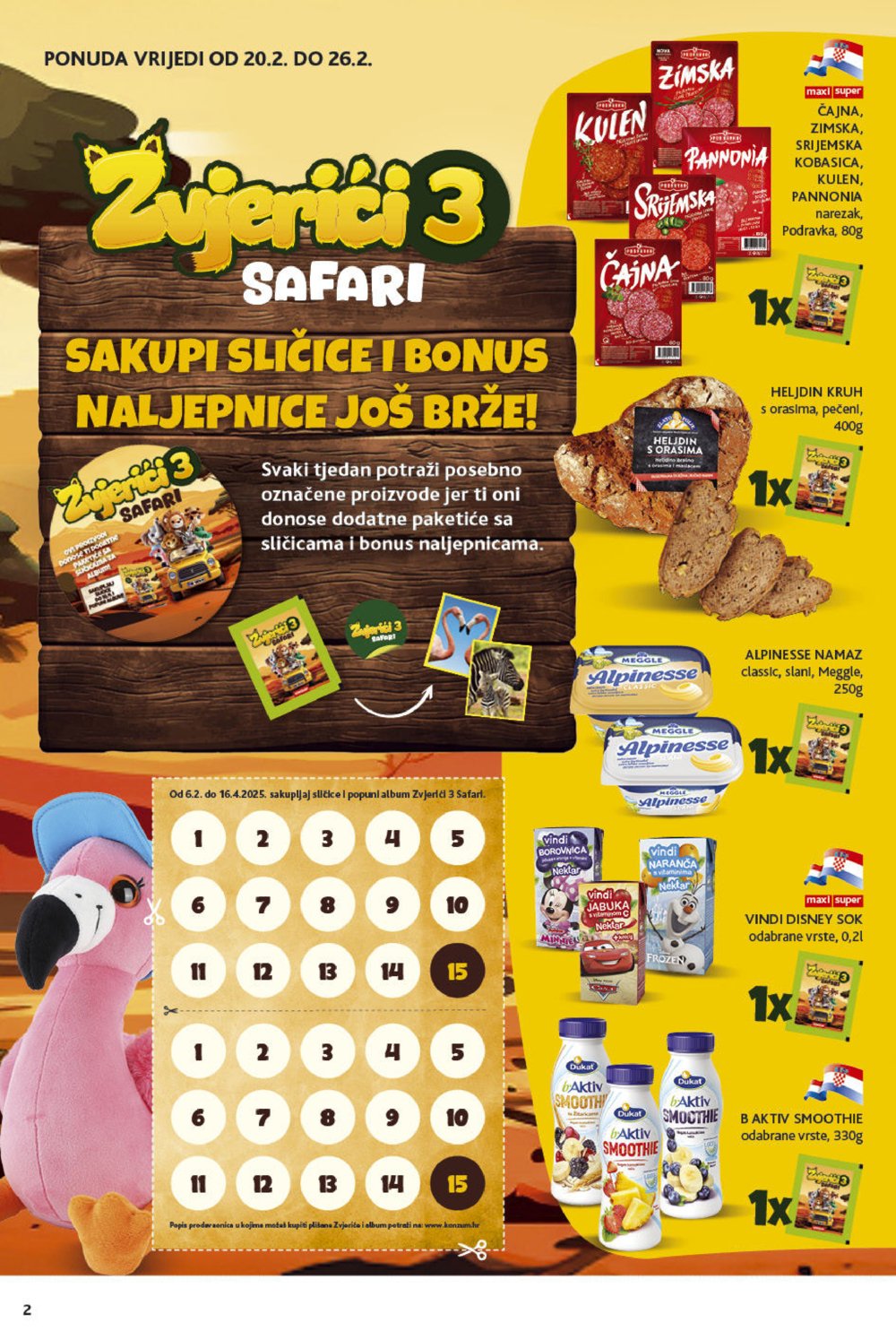 Konzum katalog Akcija 20.02.-26.02.2025.