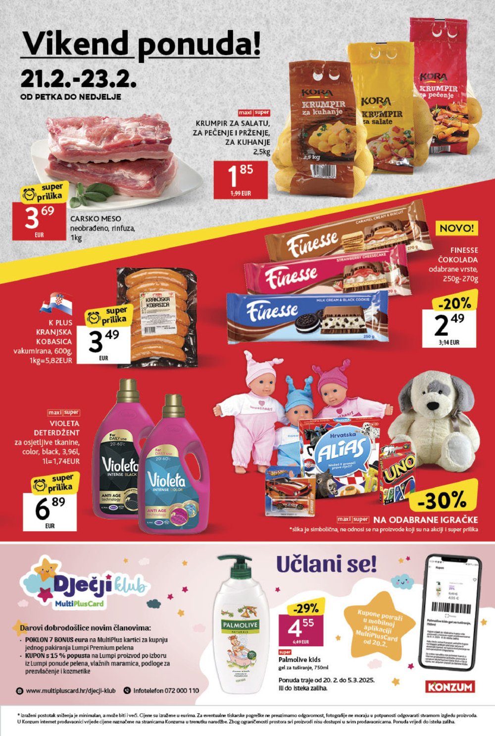 Konzum katalog Akcija 20.02.-26.02.2025.