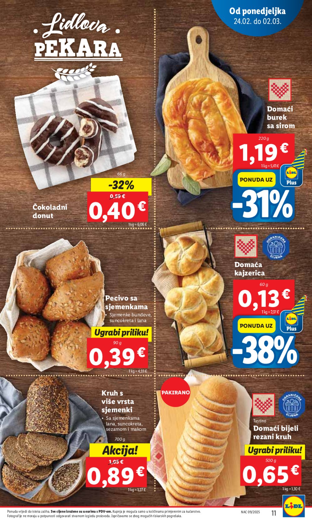 Lidl katalog Super ponuda od ponedjeljka 24.02.-02.03.2025.