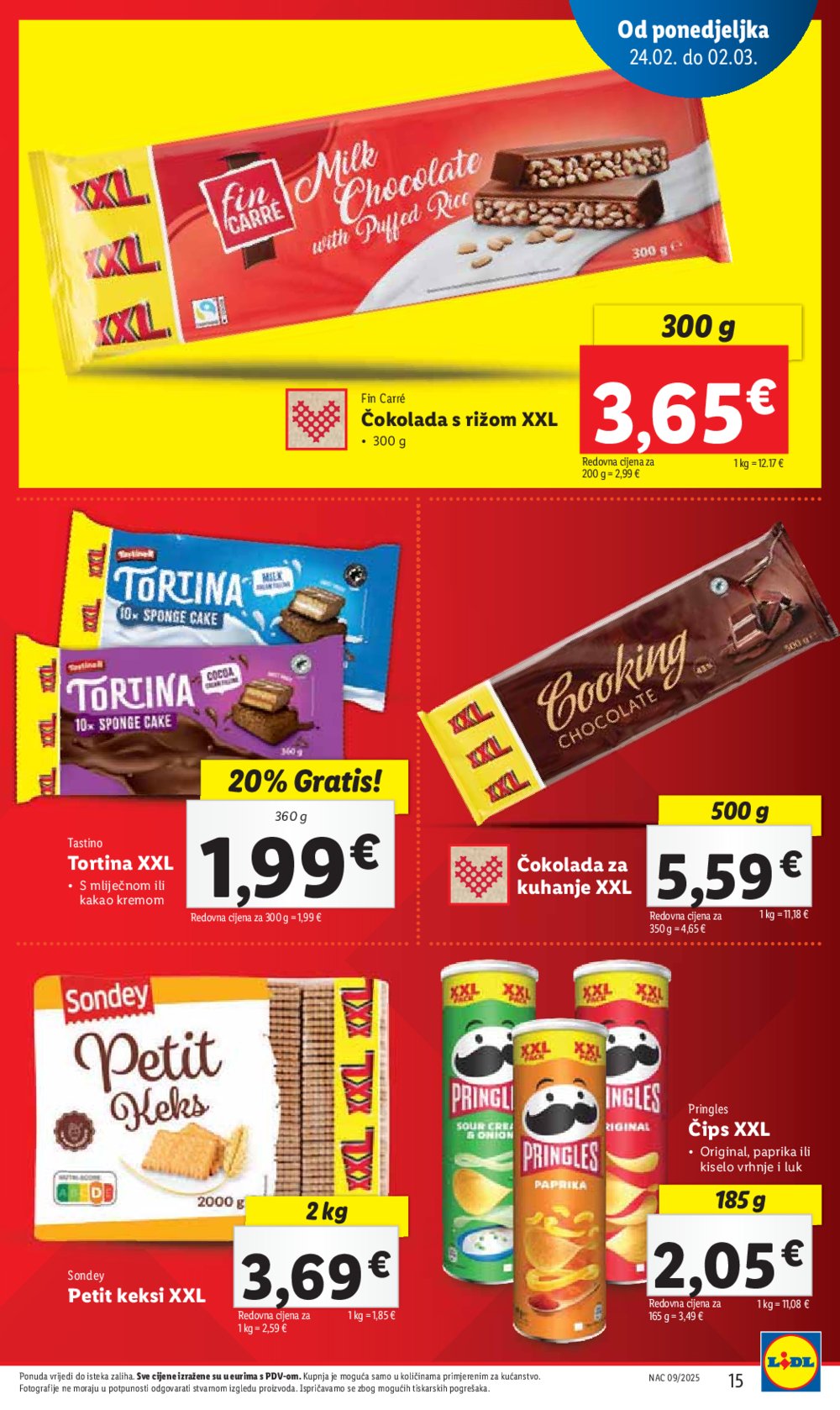 Lidl katalog Super ponuda od ponedjeljka 24.02.-02.03.2025.