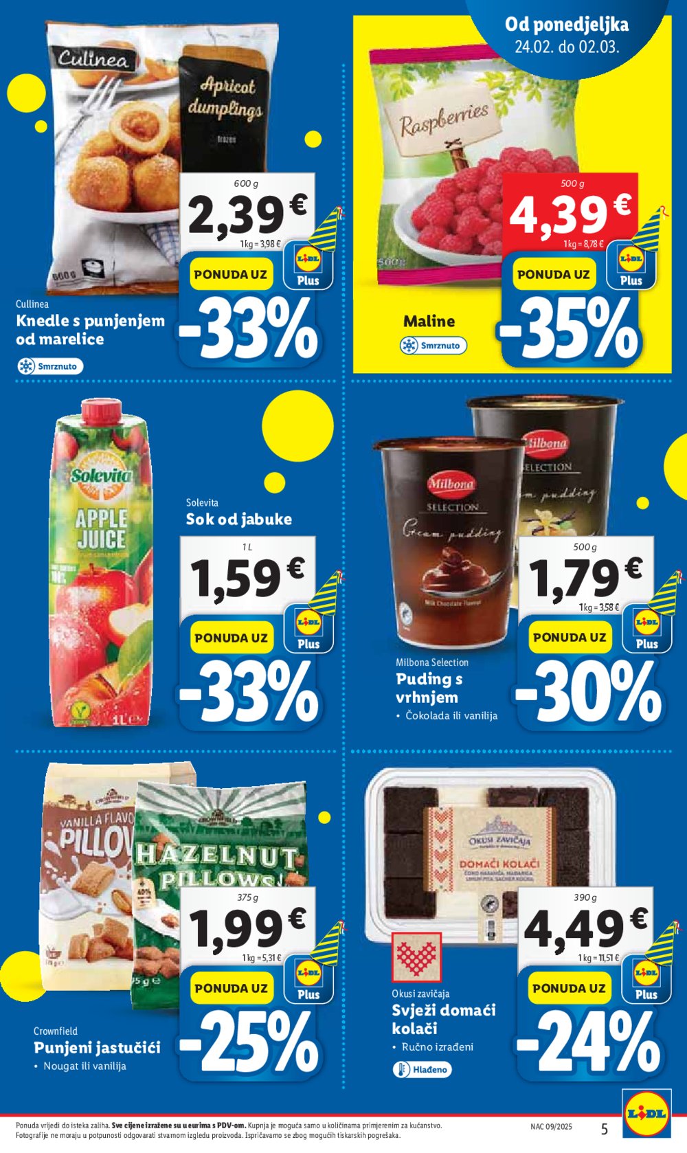 Lidl katalog Super ponuda od ponedjeljka 24.02.-02.03.2025.