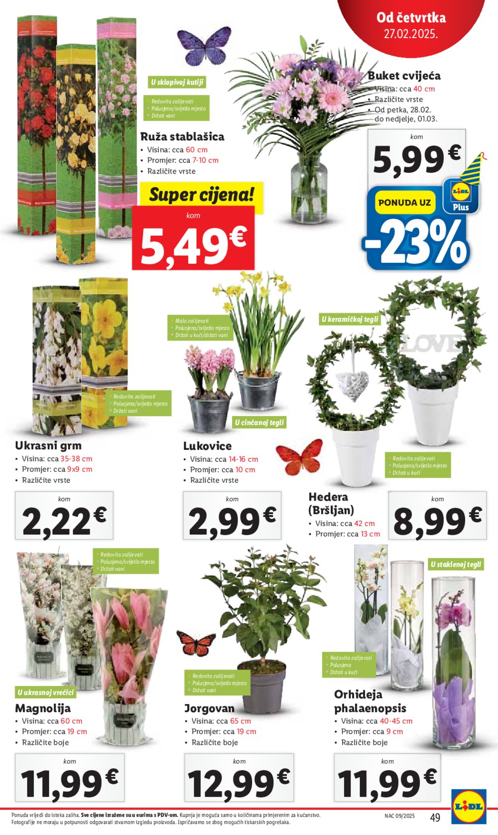 Lidl katalog Super ponuda od ponedjeljka 24.02.-02.03.2025.