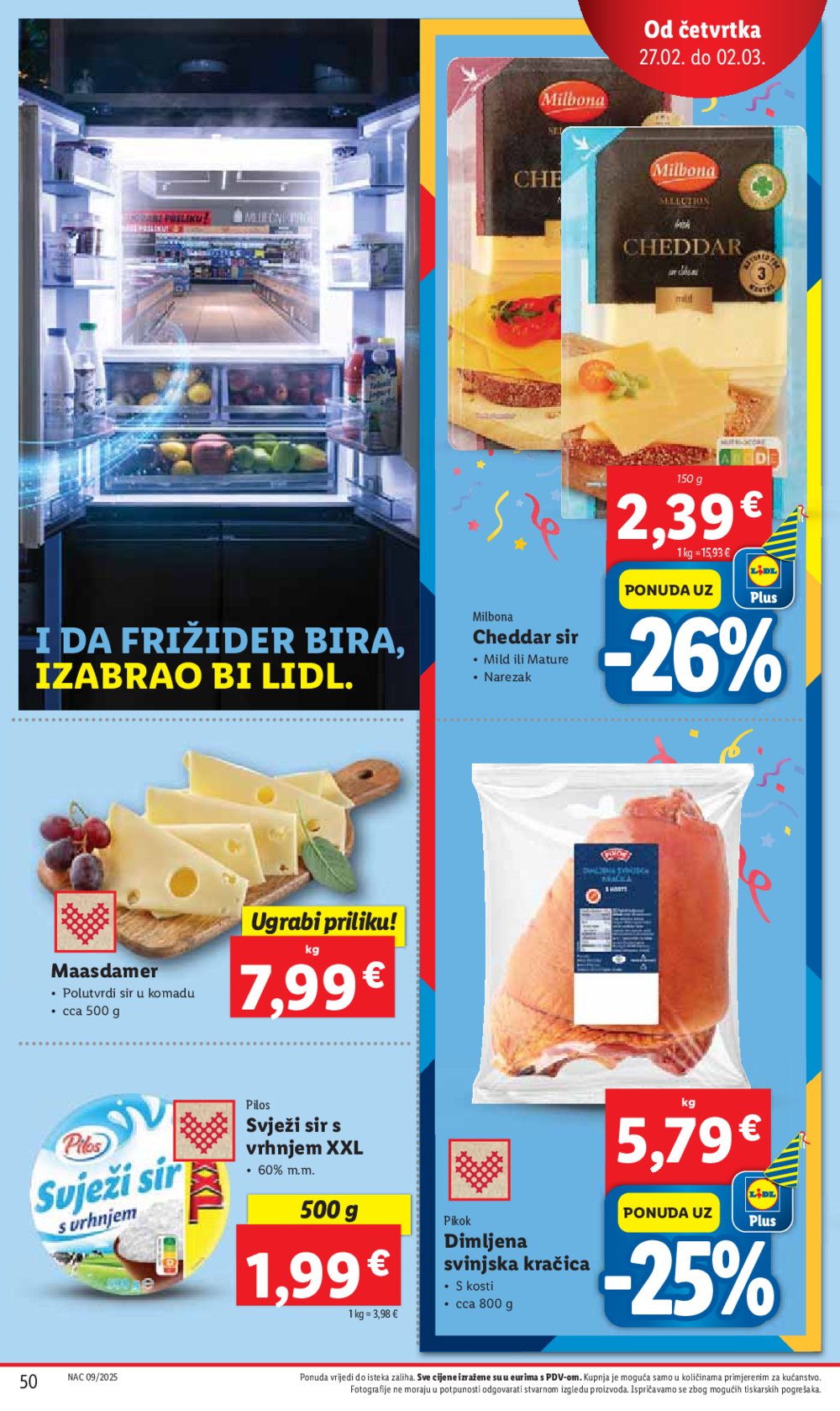 Lidl katalog Super ponuda od ponedjeljka 24.02.-02.03.2025.