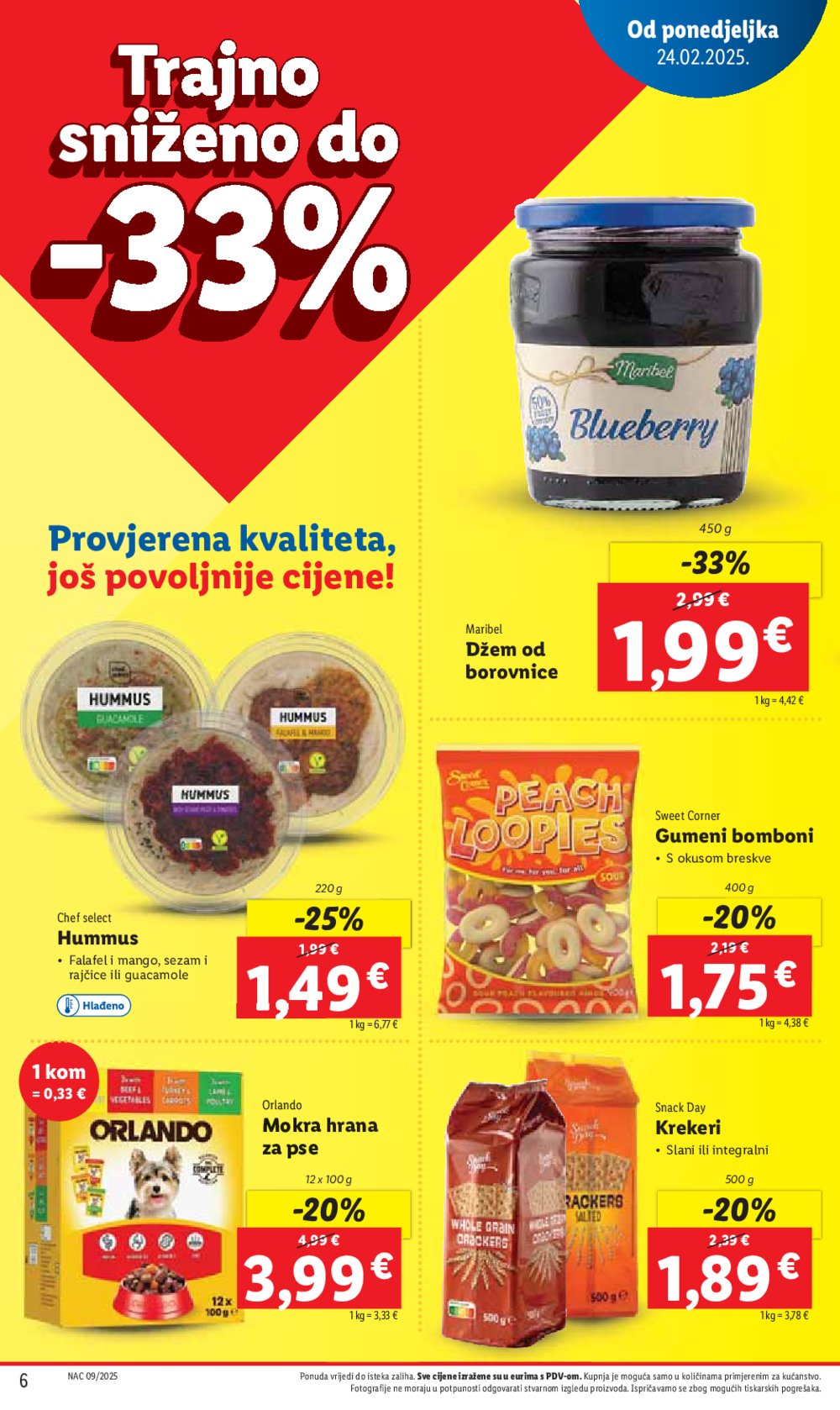 Lidl katalog Super ponuda od ponedjeljka 24.02.-02.03.2025.