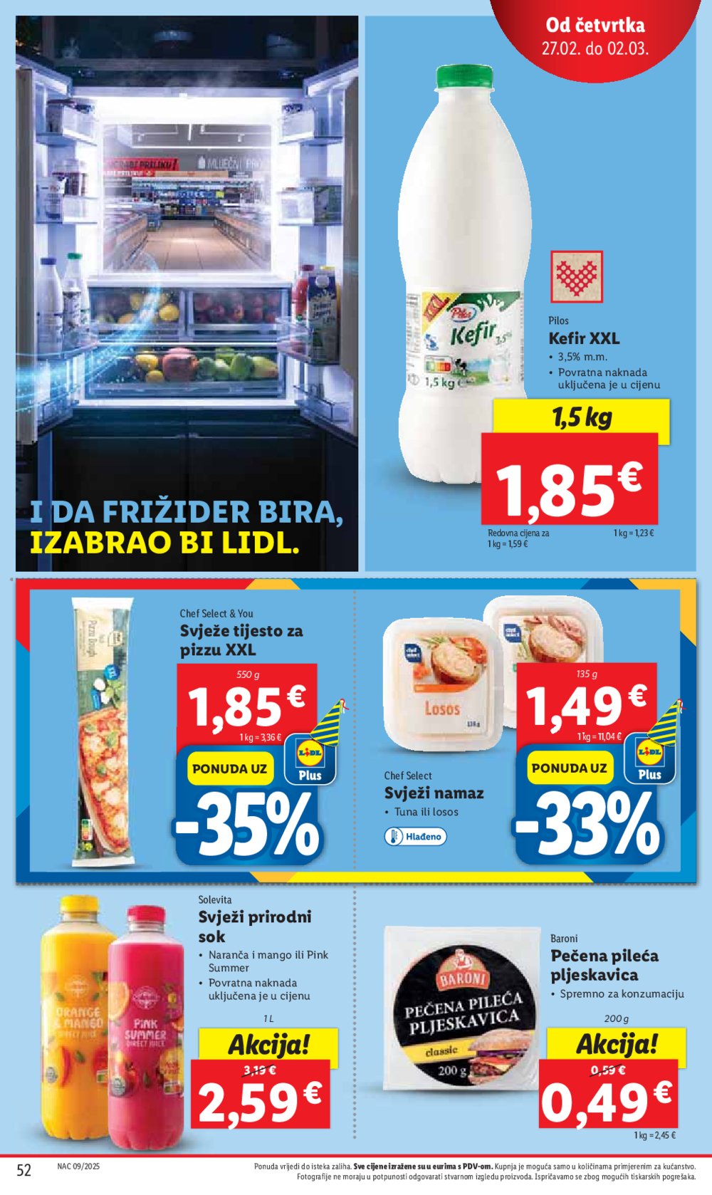 Lidl katalog Super ponuda od ponedjeljka 24.02.-02.03.2025.