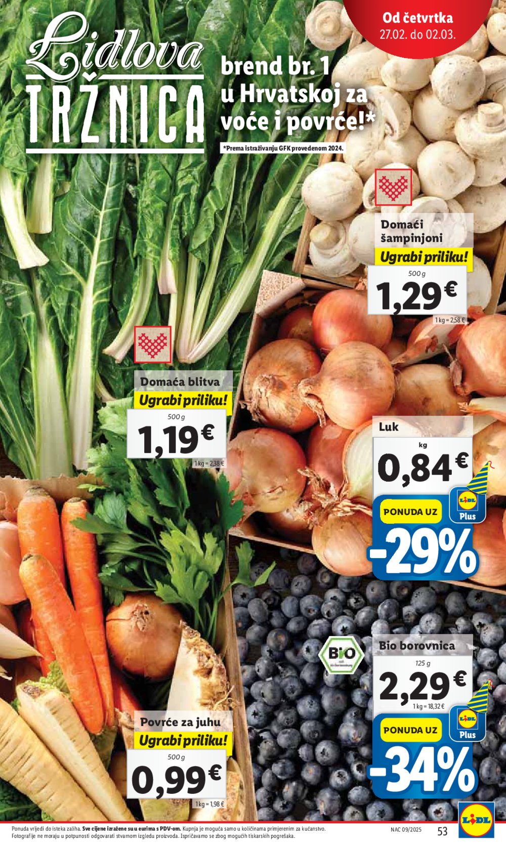 Lidl katalog Super ponuda od ponedjeljka 24.02.-02.03.2025.