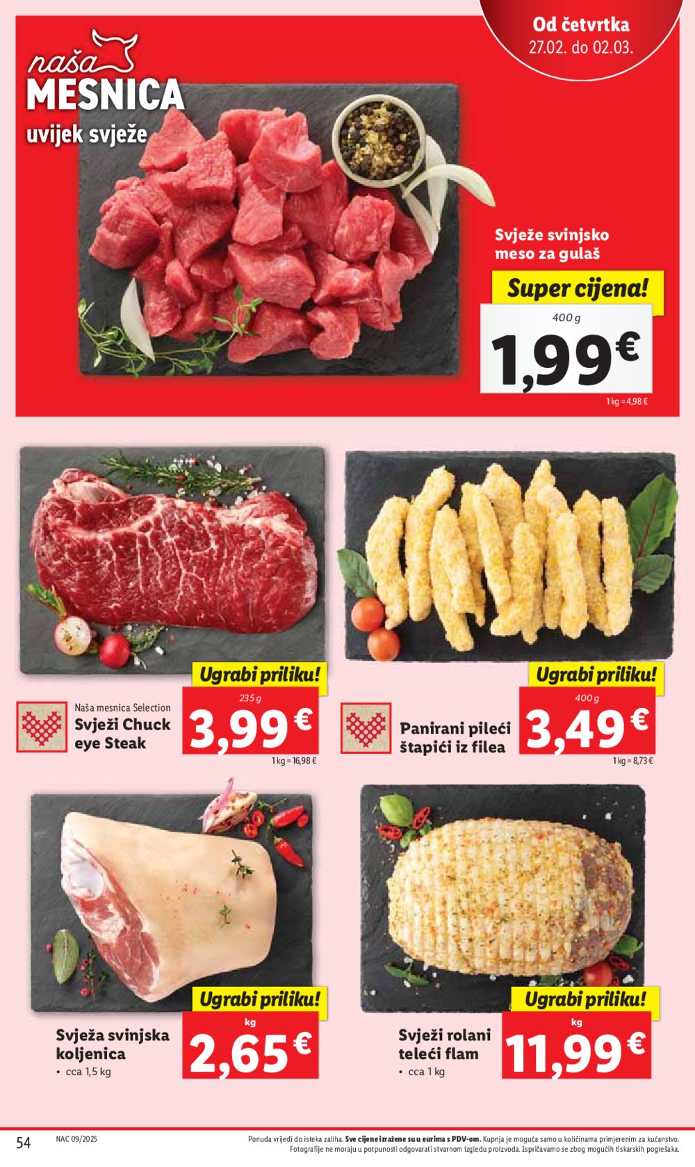 Lidl katalog Super ponuda od ponedjeljka 24.02.-02.03.2025.