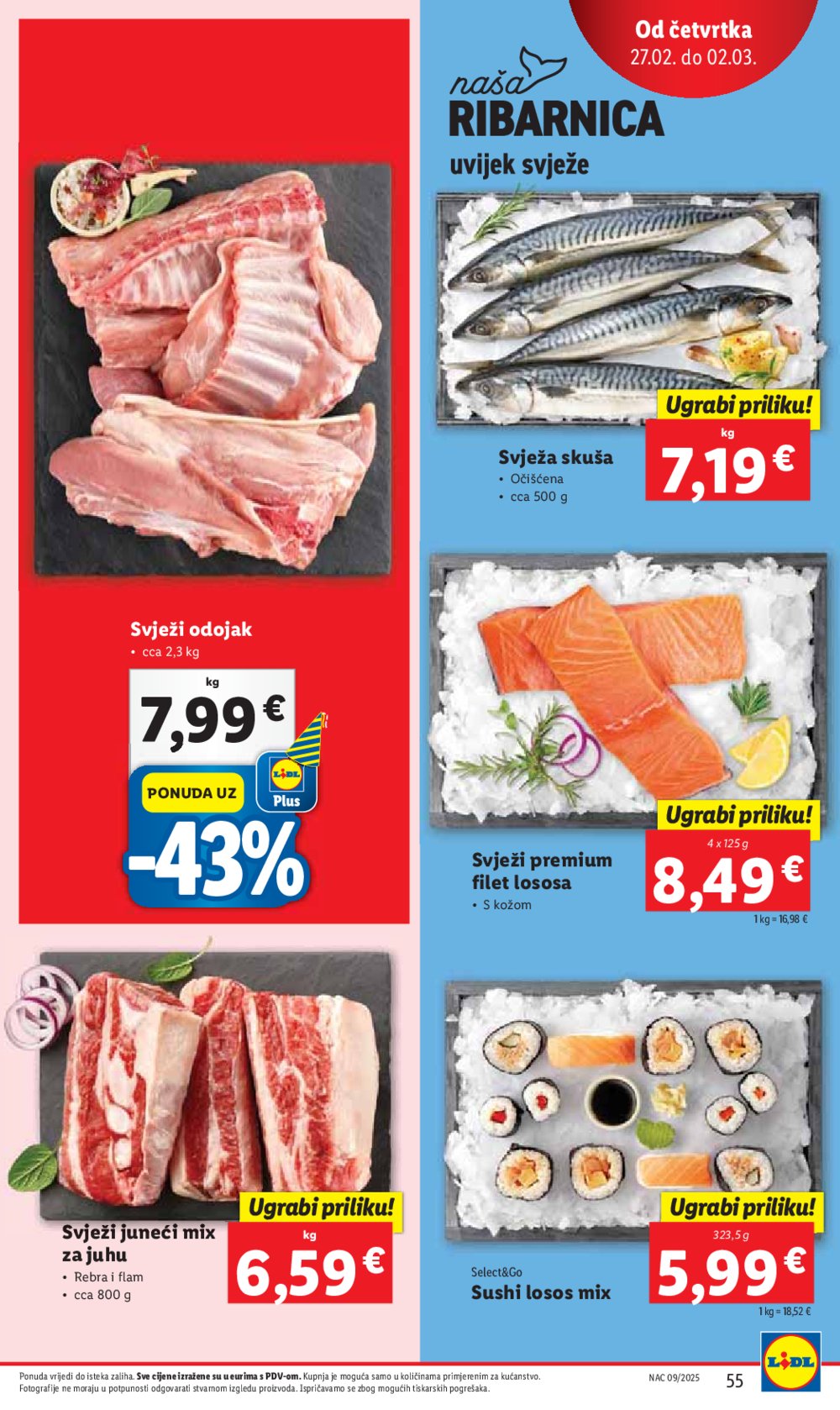 Lidl katalog Super ponuda od ponedjeljka 24.02.-02.03.2025.