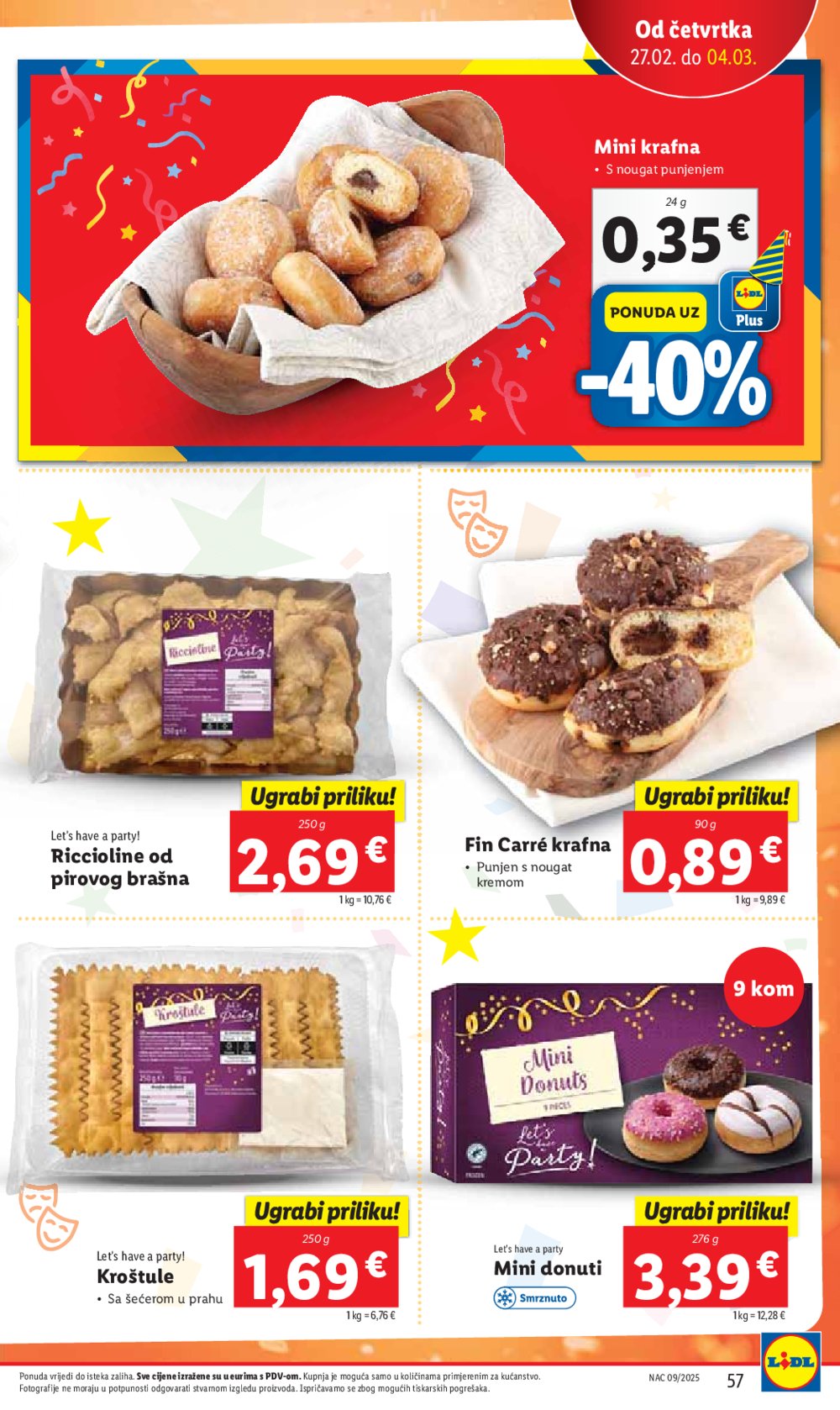 Lidl katalog Super ponuda od ponedjeljka 24.02.-02.03.2025.