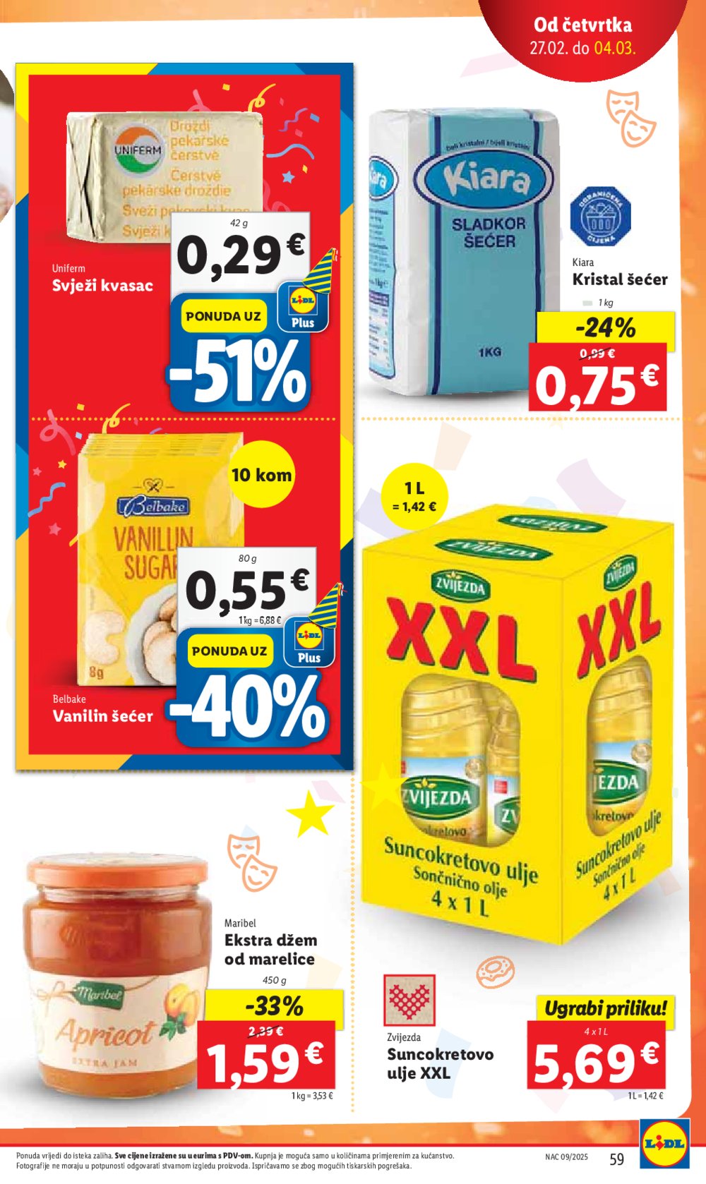 Lidl katalog Super ponuda od ponedjeljka 24.02.-02.03.2025.