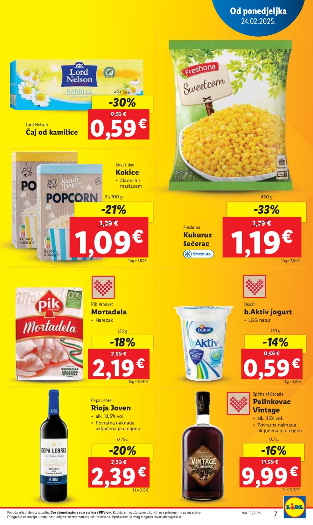 Lidl katalog Super ponuda od ponedjeljka 24.02.-02.03.2025.