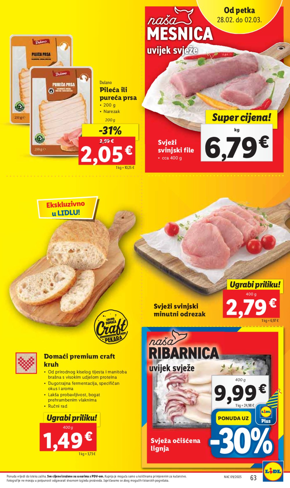 Lidl katalog Super ponuda od ponedjeljka 24.02.-02.03.2025.