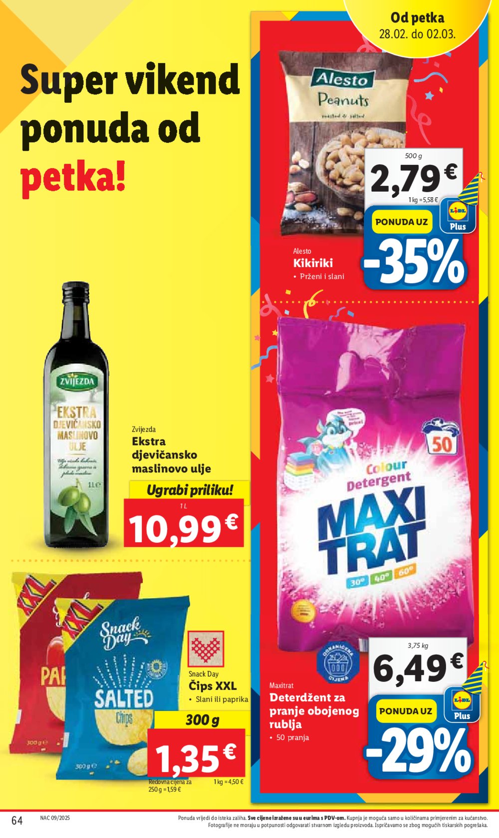 Lidl katalog Super ponuda od ponedjeljka 24.02.-02.03.2025.