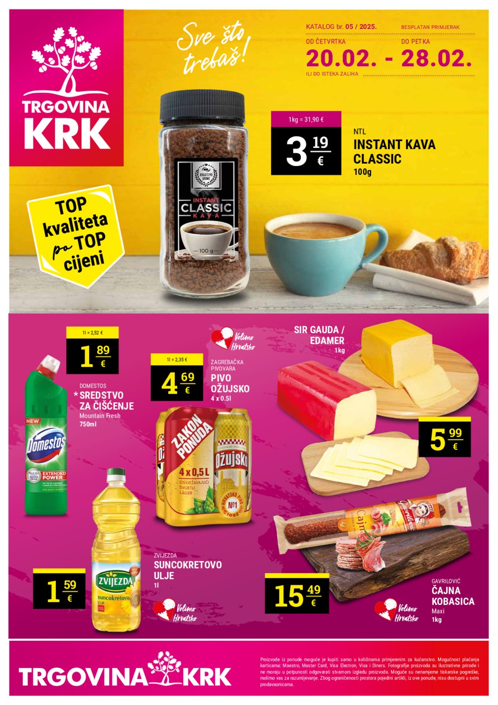 Trgovina Krk katalog Akcija 20.02.-28.02.2025.