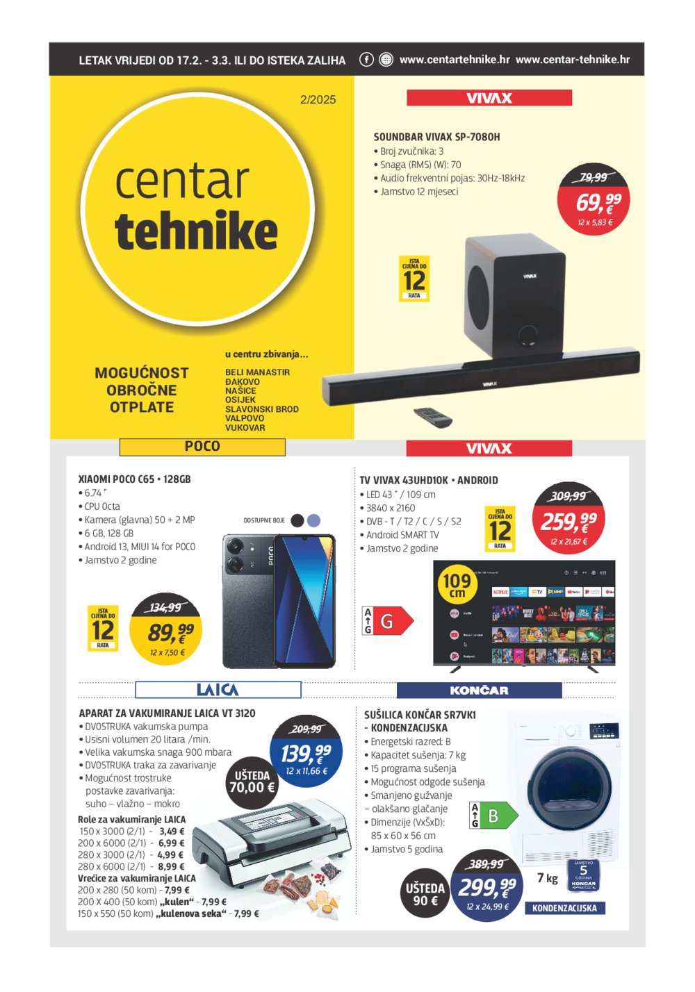 Centar tehnike katalog Akcija 17.02.-03.03.2025.