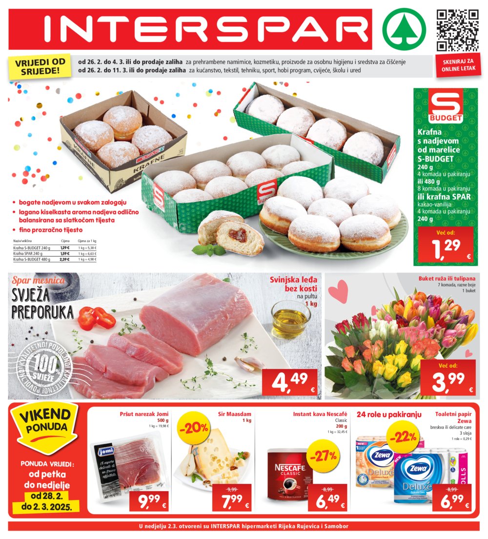 INTERSPAR katalog Akcija 26.02.-04.03.2025.