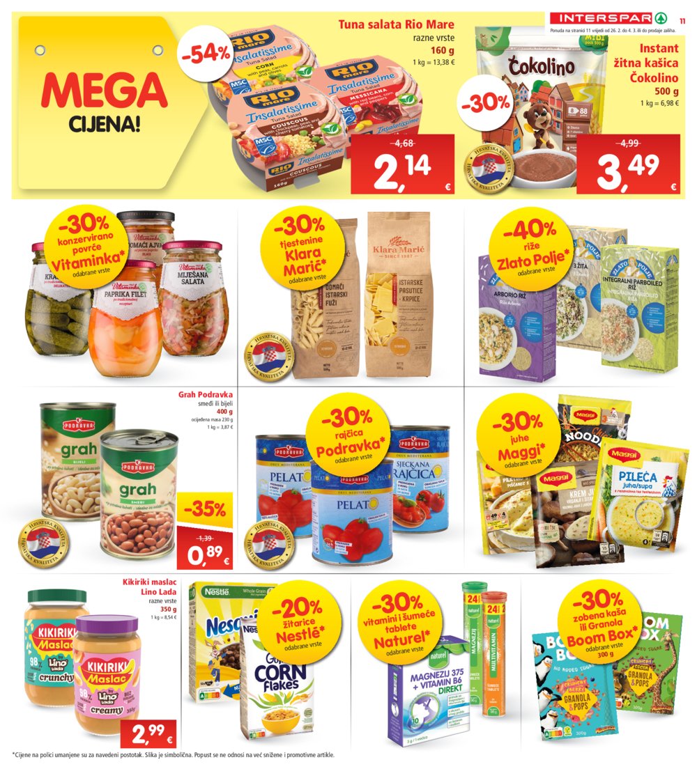 INTERSPAR katalog Akcija 26.02.-04.03.2025.