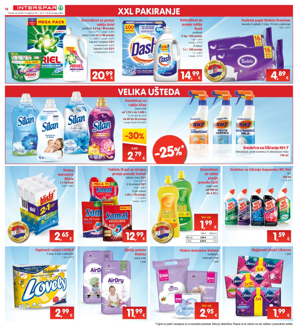 INTERSPAR katalog Akcija 26.02.-04.03.2025.