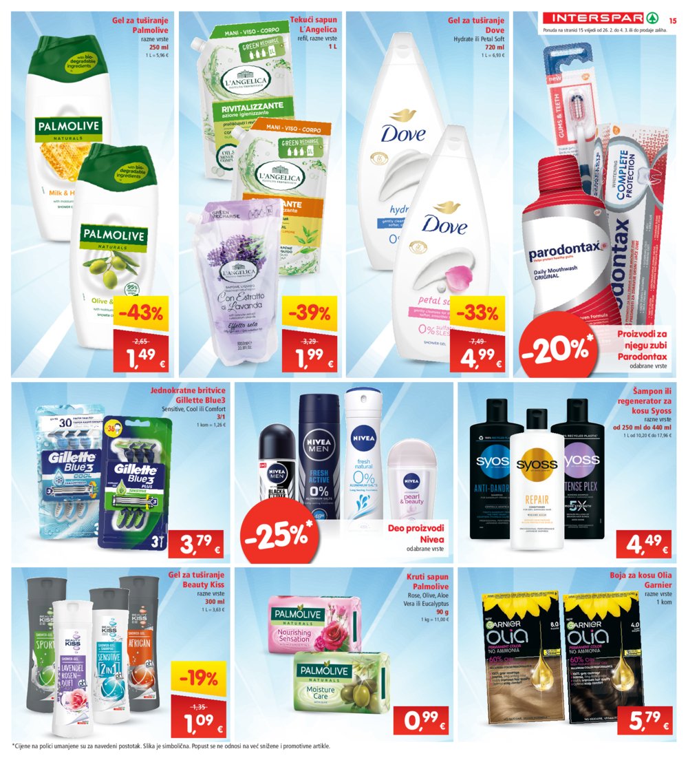 INTERSPAR katalog Akcija 26.02.-04.03.2025.