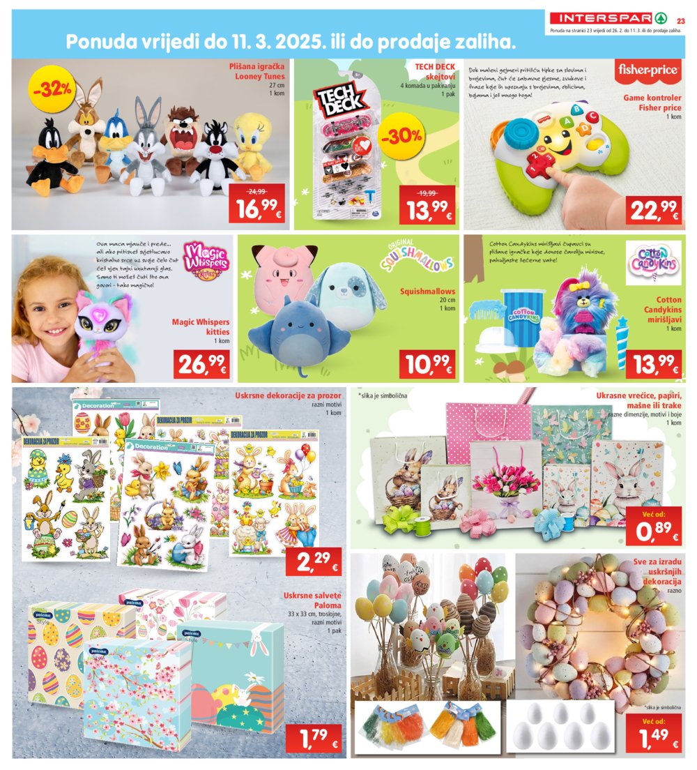 INTERSPAR katalog Akcija 26.02.-04.03.2025.