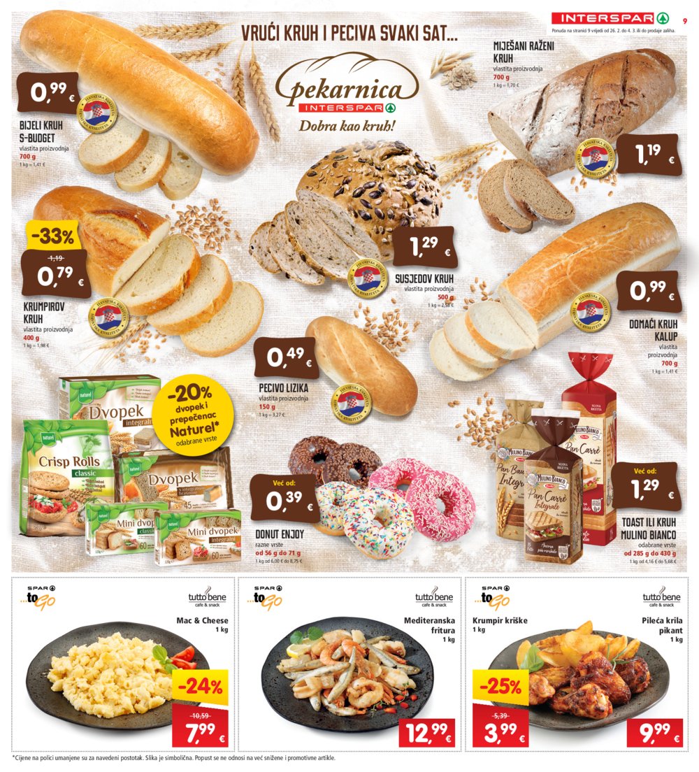 INTERSPAR katalog Akcija 26.02.-04.03.2025.