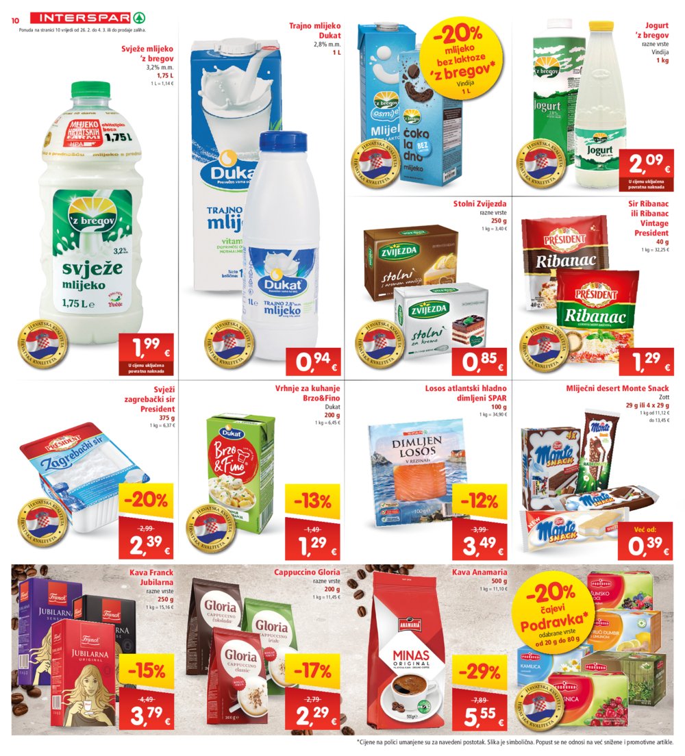 INTERSPAR katalog Akcija 26.02.-04.03.2025.