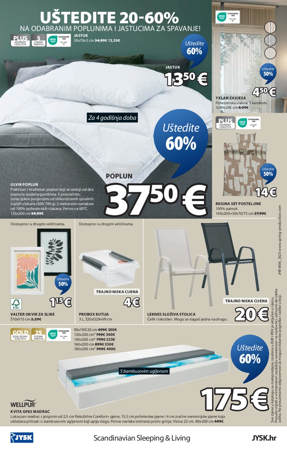 Jysk katalog Akcija 19.02.-09.03.2025.