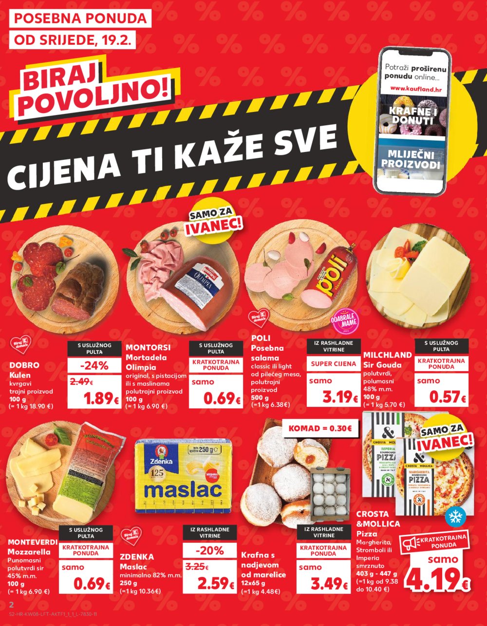 Kaufland katalog Akcija 19.02.-25.02.2025. Ivanec