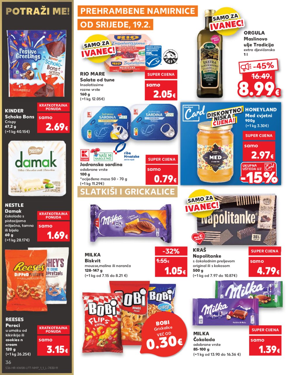 Kaufland katalog Akcija 19.02.-25.02.2025. Ivanec