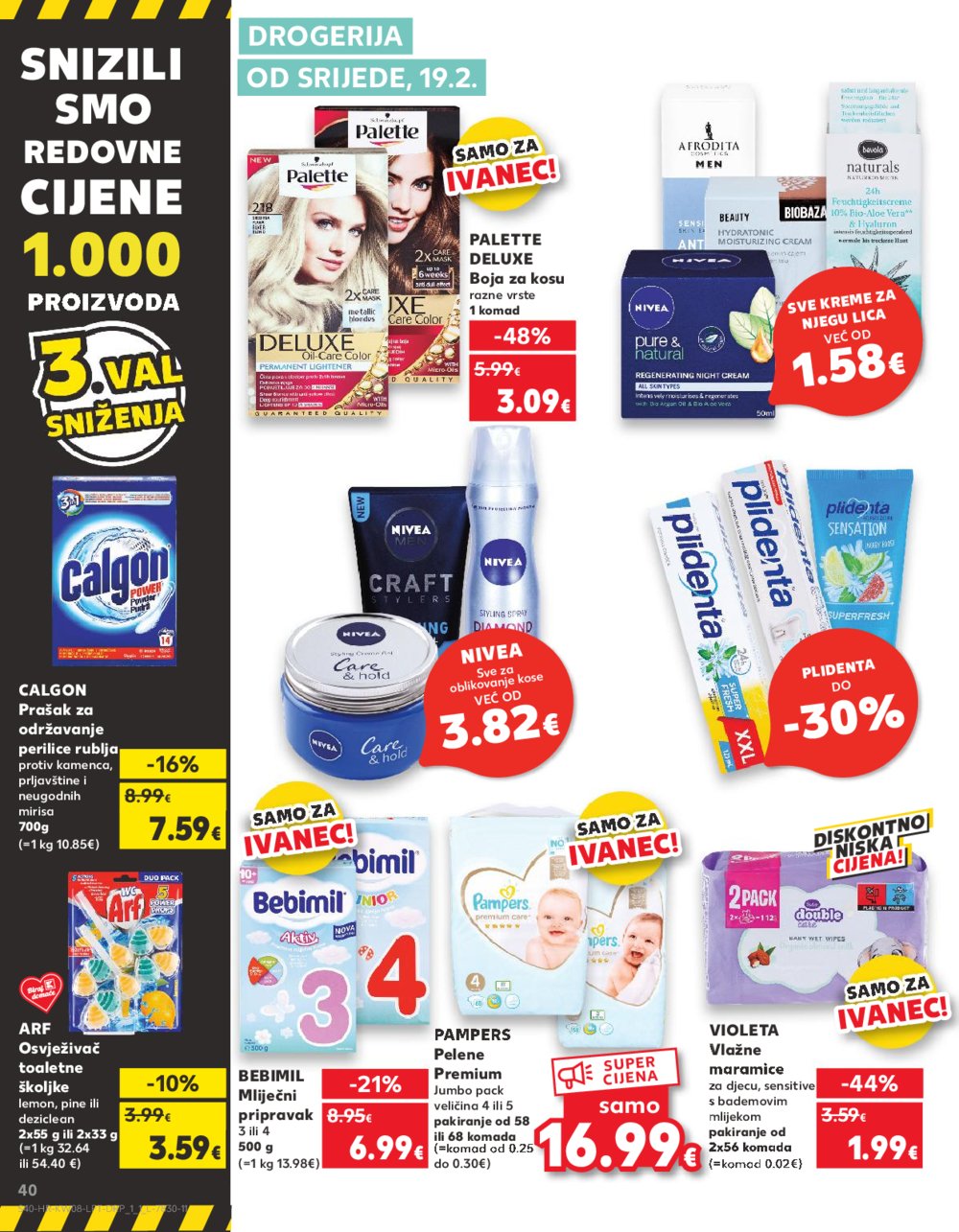 Kaufland katalog Akcija 19.02.-25.02.2025. Ivanec