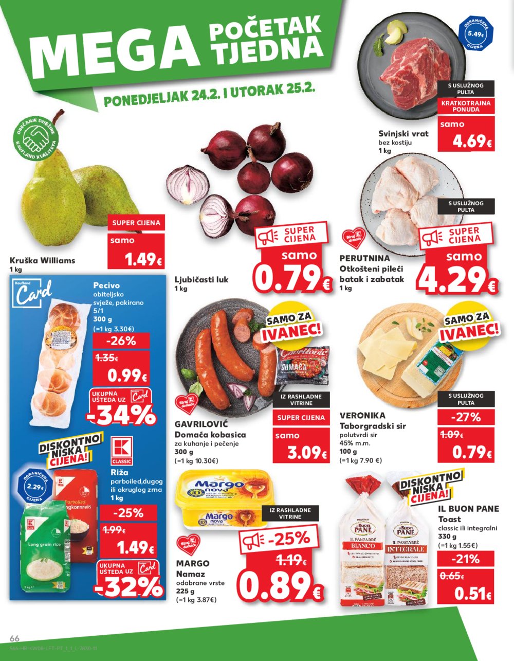 Kaufland katalog Akcija 19.02.-25.02.2025. Ivanec