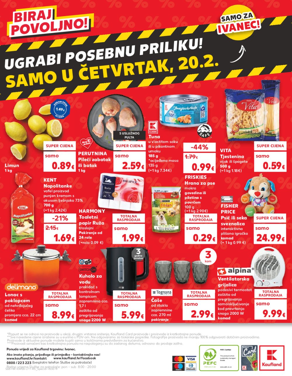 Kaufland katalog Akcija 19.02.-25.02.2025. Ivanec