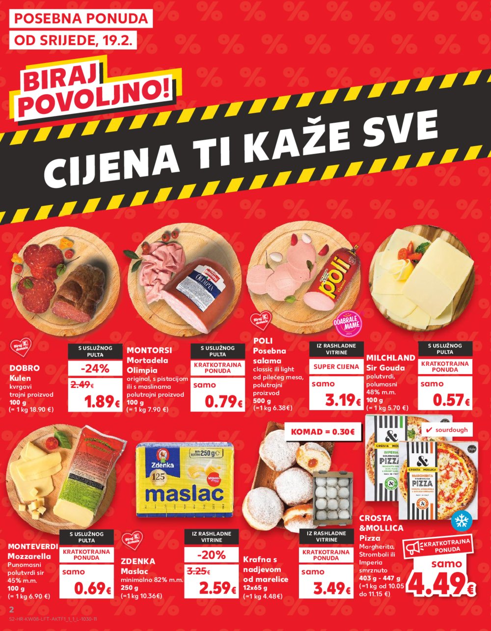 Kaufland katalog Akcija 19.02.-25.02.2025. Odabrane poslovnice