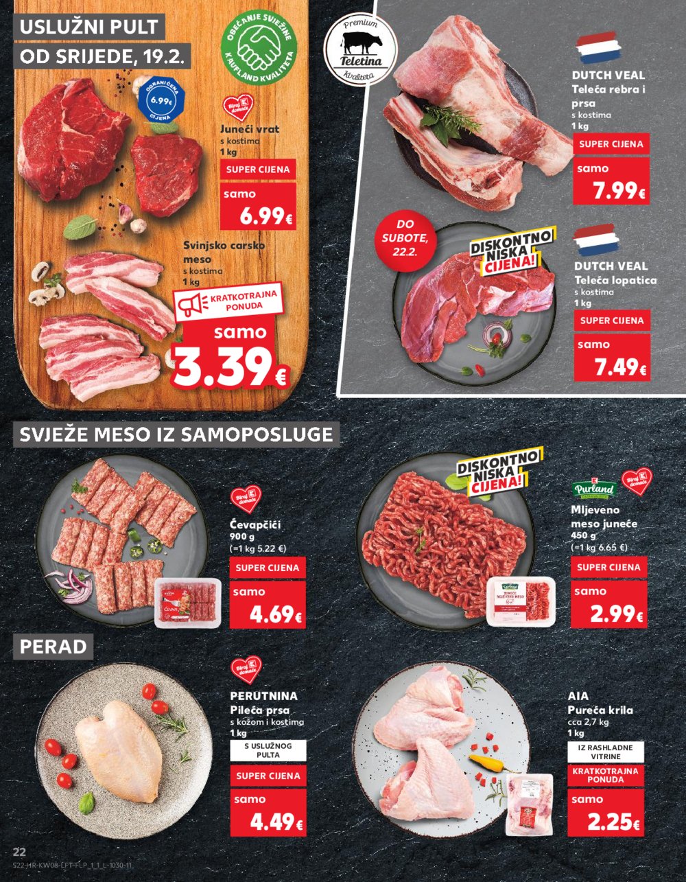 Kaufland katalog Akcija 19.02.-25.02.2025. Odabrane poslovnice